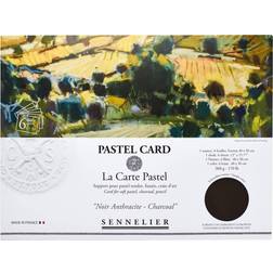 Sennelier La Carte Card Pochette 15-3/4 x 11-4/5 Monochromatic Charcoal