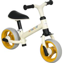 Aiyaplay Baby Balance Bike with Adjustable Seat, Easy Installation Orange