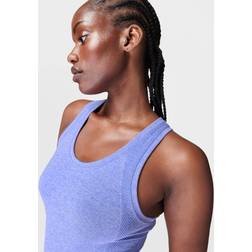 Sweaty Betty Athlete Seamless Gym Vest, Blue, Women's