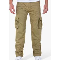 Alpha Industries Jet Cargo Trousers, Light Olive