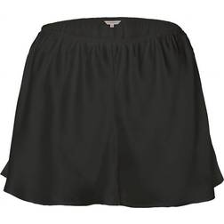 Lady Avenue Pure silk Shorts Black