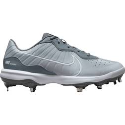 Nike Men's Alpha Huarache Varsity Low Baseball Cleats in Grey, DJ6516-012 Grey