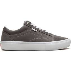 Vans Skate Old Skool "Pewter/True White" sneakers men Rubber/Canvas/Suede Grey