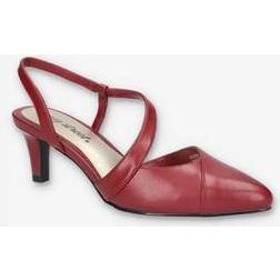 Easy Street Women's Emerald Slingback Pumps Red Red