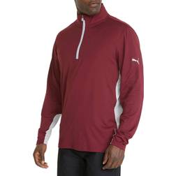 Puma Gamer 1/4 Zip Zinfandel/High-Rise