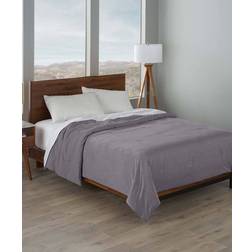 Ella Jayne Cooling Jersey Down-Alternative Bedspread Gray (228.6x152.4)