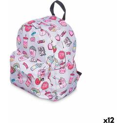 Pincello Skolryggsäck Regnbåge Multicolour 28 x 12 x 22 cm 12 antal