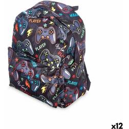 Pincello Skolryggsäck Games Multicolour 28 x 12 x 22 cm 12 antal
