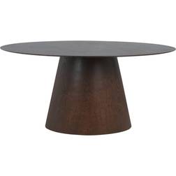 House Nordic Bolton Valnød, Oval Spisebord 90x160cm