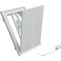 Flexit 02023 Klapventil Hvid Plast 125 x 125 mm