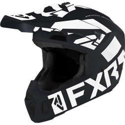 FXR Clutch Evo LE Crosshjälm Svart-Vit