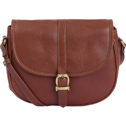 Barbour Laire Medium Saddle Bag - Brown