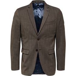 Selected Slim Fit Blazer Brun