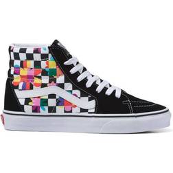 Vans Sk8-Hi - Floral Checkerboard