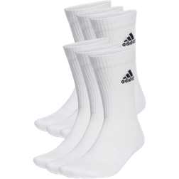 Adidas Cushioned Sportwear Crew Socks 6-pack - White/Black