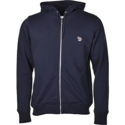 Paul Smith PS Mens REG FIT ZIP Hoody Zebra Mand Hoodies Bomuld hos Magasin 143