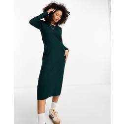 Vila Long Sleeve Midi Dress