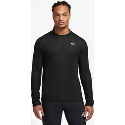 Nike Trail Dri-FIT Lauf-Longsleeve für Herren Schwarz