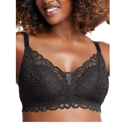 Bali Lace Desire Wirefree Bra - Black