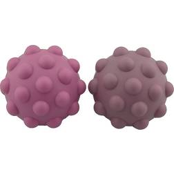 Tiny Tot Sensory Silicone Fidget Small Balls - Grape