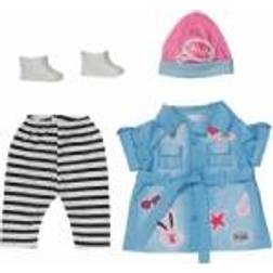 Baby Born Zapf 835258 Deluxe Jeans Kleid 43cm