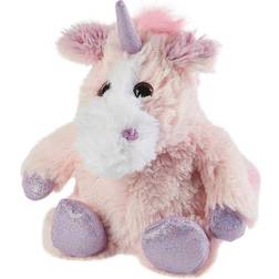 Warmies Microwavable 9 inch Sparkly Pink Unicorn, Pink