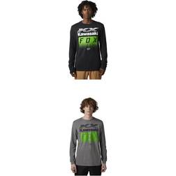 Fox X Kawi Premium Långärmad T-shirt - Heather Grafit