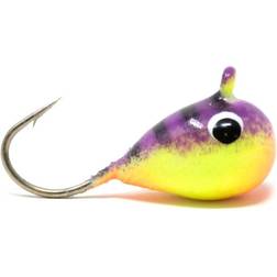 Clam Drop Jig, Purple Tiger