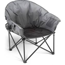 ARROWHEAD OUTDOOR Oversized Folding Camping Chair Grey