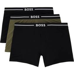 HUGO BOSS Three-Pack Khaki & Black