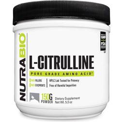 NutraBio L-Citrulline Powder, Nitric Oxide Booster Grams