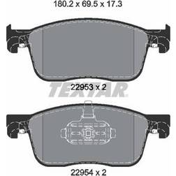 Textar TMD Friction Services GmbH 2259301 Bremsbelagsatz, Scheibenbremse