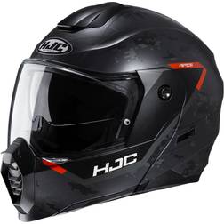 HJC Flip-Up C80 Bult - Sort/Orange