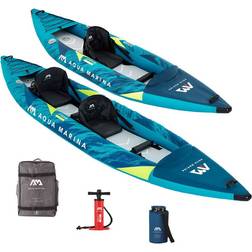 Aqua Marina Steam-412 Professional Kayak for Person 2022, 412 Length Multicolour