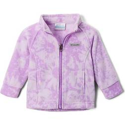 Columbia Girls Infant Benton Springs II Printed Fleece Jacket- PurplePrints 18/24