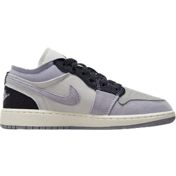 NIKE Air Jordan 1 Low SE GS - Tech Grey/Cement Grey/Sail/Black