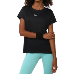 Reebok Womens Fitness WOR Commercial Poly Tee - Black