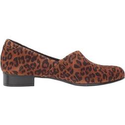 Clarks Juliet Palm - Dark Tan Leopard Print