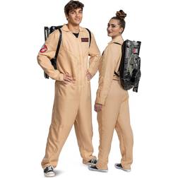 Disguise Adult Deluxe 80s Ghostbusters Jumpsuit Costume