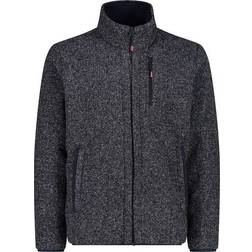 CMP Lätt Fleece Kofta Med Nät - Blue