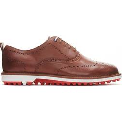 Churchill Men's Golf Shoe, Brown, Duca Del Cosma Spikeless