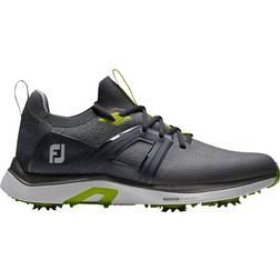 FootJoy Men's Hyperflex Golf Shoe, Charcoal/Grey/Lime