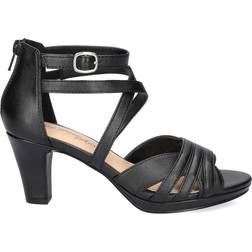 Easy Street Women's Crissa Dress Sandals Black Black