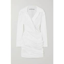 Alexander Wang Asymmetrical Cotton Dress - White