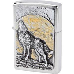 Zippo Wolf at Moonlight