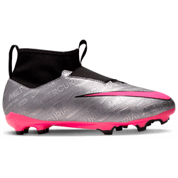 Nike Jr. Zoom Mercurial Superfly 9 Academy XXV MG - Metallic Silver/Black/Volt/Hyper Pink