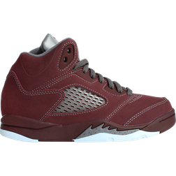 NIKE Air Jordan 5 Retro SE PS - Deep Burgundy/Light Graphite/Metallic Silver