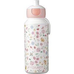 Mepal Drinking Bottle Pop-Up Campus 400ml Little Dutch Flowers & Butterflies