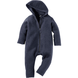 Hessnatur Wool Fleece Overall - Dark Blue (4331129)