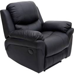 More4Homes Madison Electric Automatic Recliner Black Lounge Chair 101cm